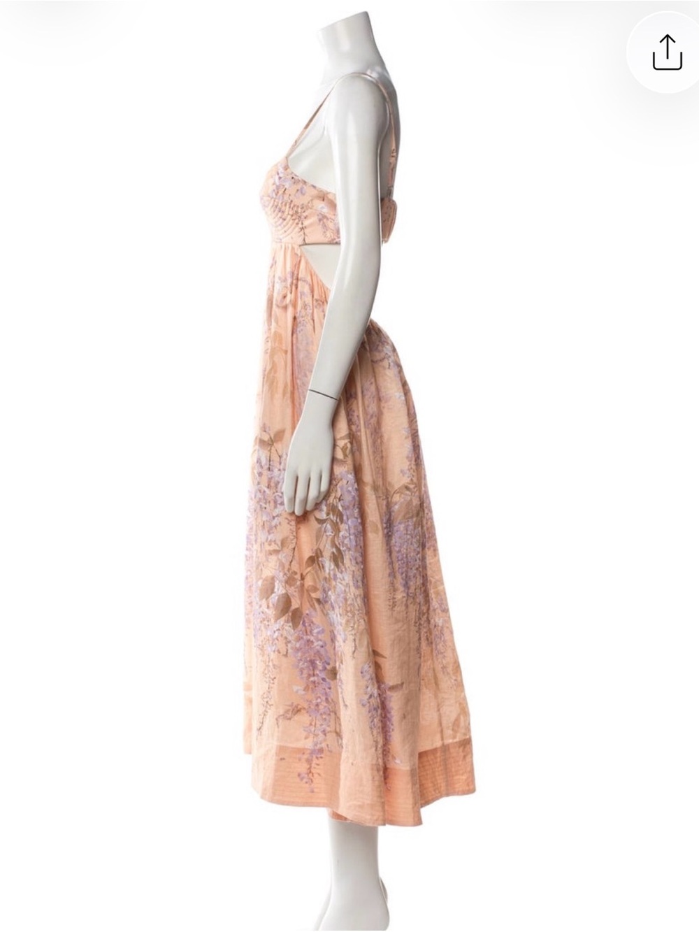 Zimmermann Rosa Bralette Dress Size 1 - Picture 2 of 4